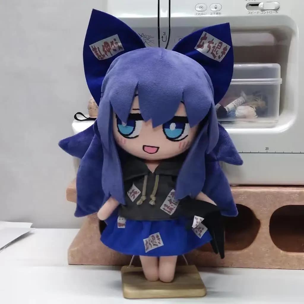 Anime Yorigami Shion Yorigami Jyoon Fumo Version Plush Stuffed Cartoon 20CM Figures Gift Pillow Plushie Mascot Figures Gift