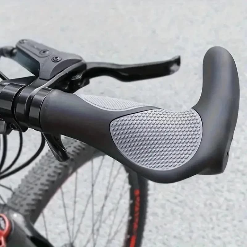 Bicycle Grip Ergonomic Handlebar Cover With Auxiliary Handle Comfort Accessory For Mountain Bike Daily Riding Use