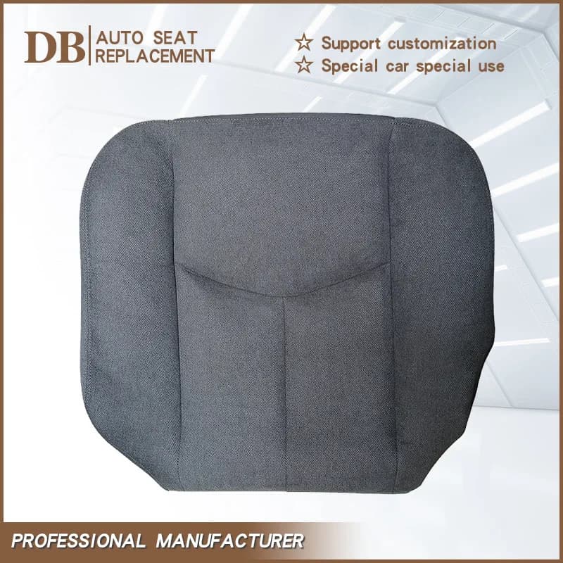 Cloth Seat Cover Under Driver's Seat for 2003–2006 Chevrolet Thorod GMC Sierra Original Car Seat Replacement Refurbishment