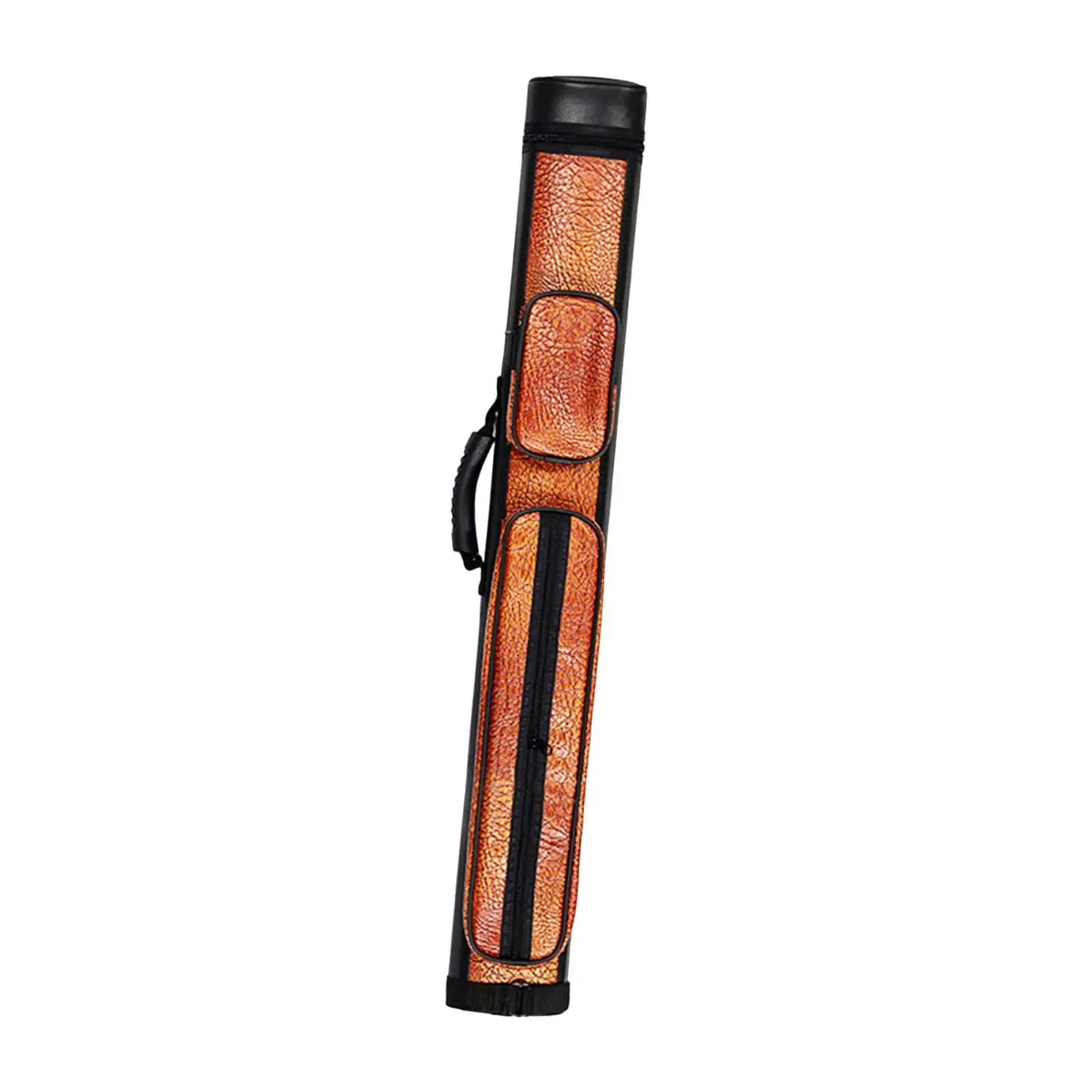 Custodia per Stecche da Biliardo, Borsa Protettiva per Attrezzatura da Biliardo, Scatola Portaoggetti a 4 Fori per Stecche da Snooker e Biliardo