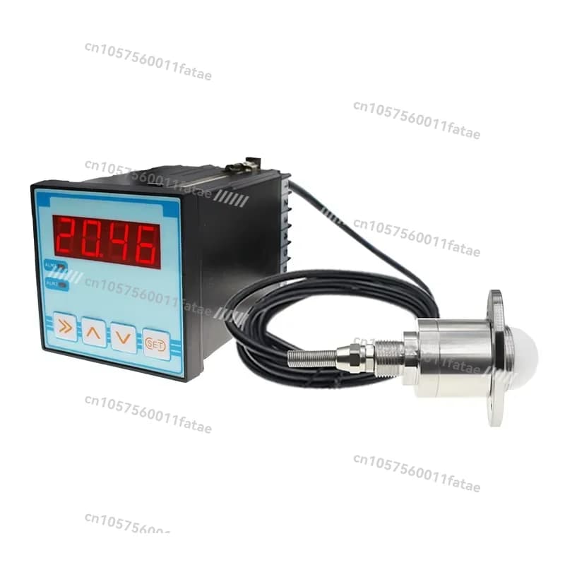 Regolatore di livello del liquido radar RS485 Sensore integrato Interruttore automatico Indicatore di livello dell'acqua Visualizzazione del livello del materiale