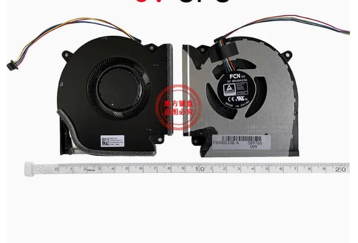LAPTOP CPU GPU Cooling Fan For ASUS ROG Strix G513 G513QR G713 G713QR 5V 12V G713 RS G533QR G733QS Notebook Radiator