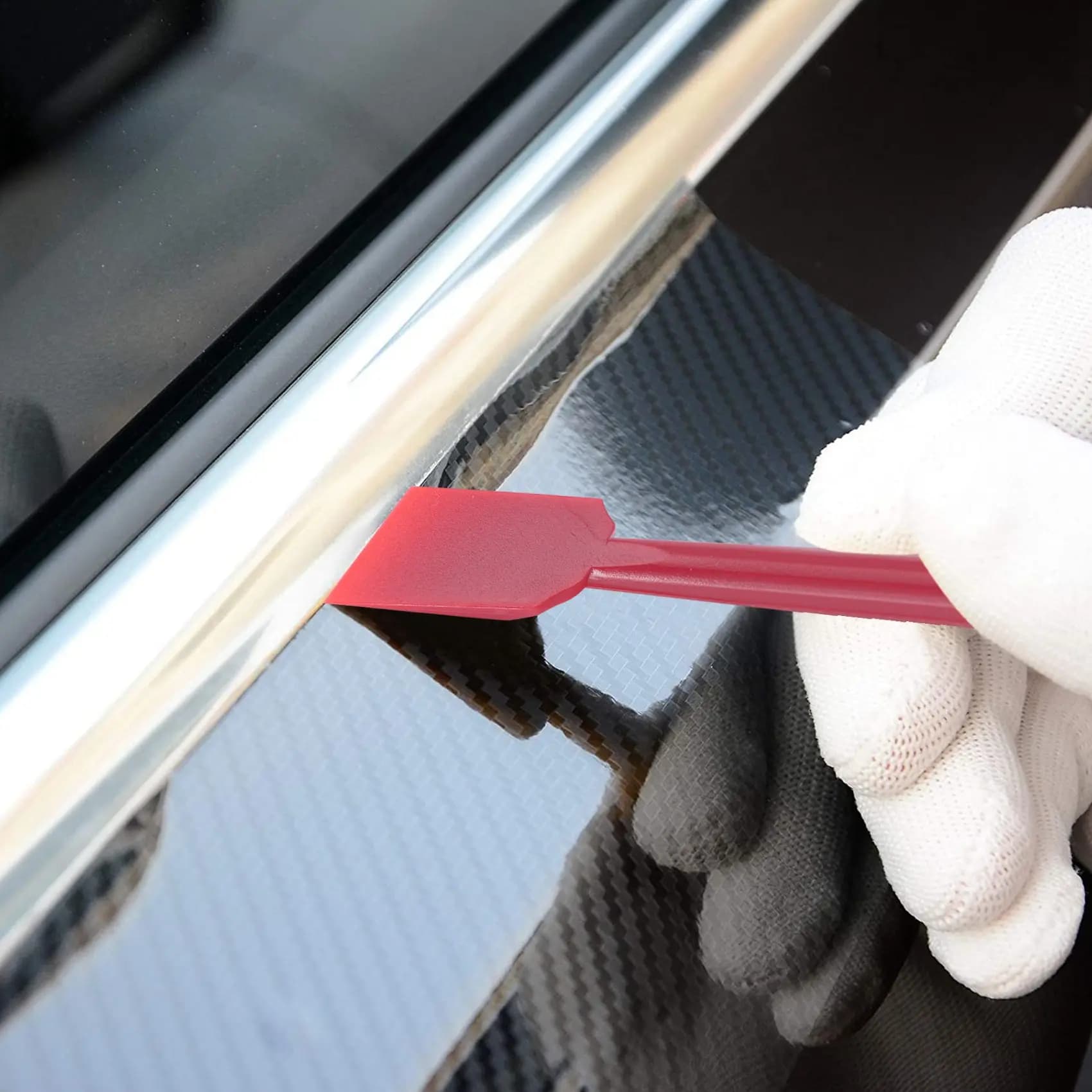 7Pcs Car Sticker Vinyl Wrap Film Squeegee Scraper Tools Car Stickers Installation Kit Cutter Knife