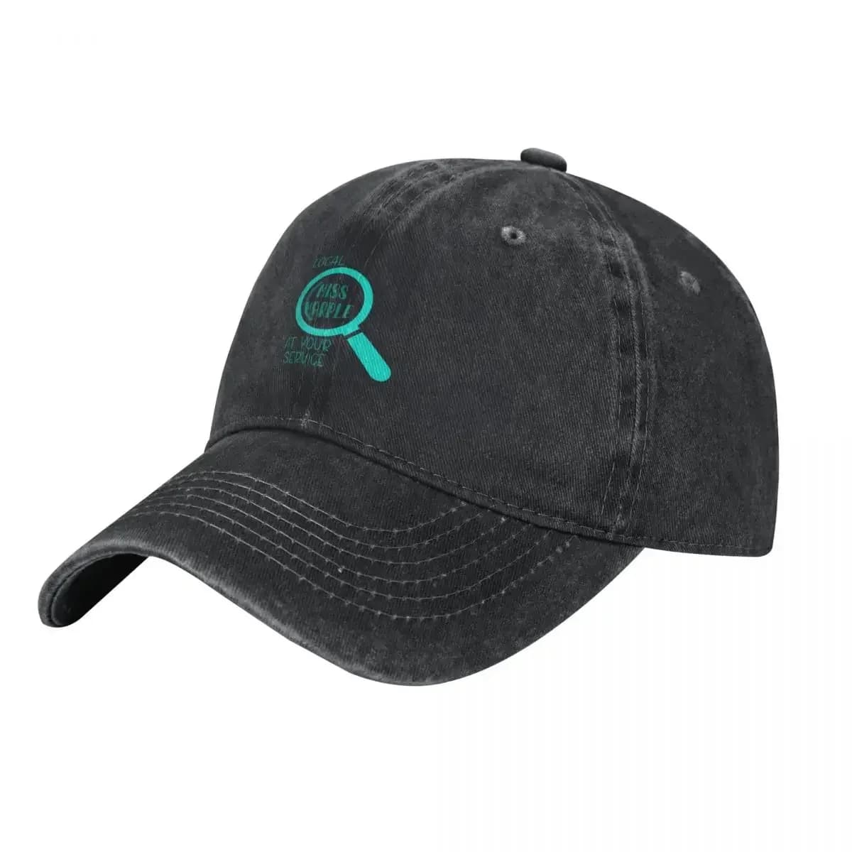 Local Marple At Your Service (Green on Black) Baseball Cap fishing hat Designer Hat dad hat Gentleman Women Caps Men's