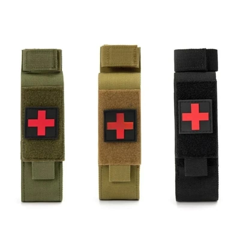 Nuova Borsa Tattica in Nylon per Pronto Soccorso, Porta Tourniquet, Custodia Singola per Caricatore Pistola, Fondina per Coltello da Caccia, Porta Forbici Mediche