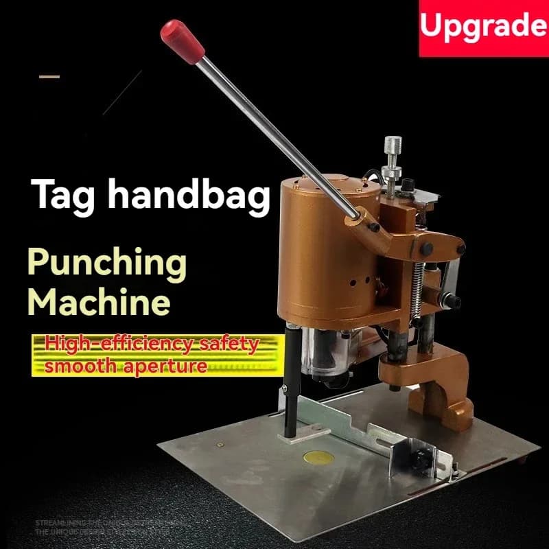 Hand-held Bag Paper Bag Drilling Machine 150-1 Upgraded Electric Tag Punching Machine Heavy Duty Leather Drilling Machine