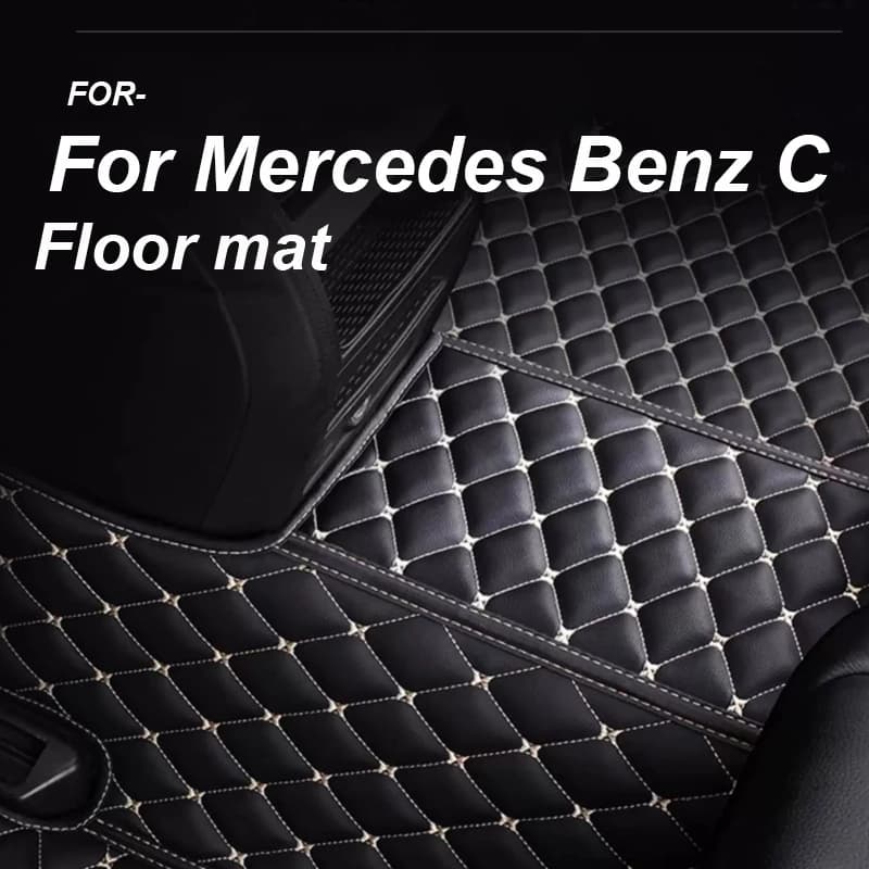 LUXURI Tappetini Auto Per Mercedes Benz Classe C W205 C180 200 220 250 260 300 350 400 450 2014-2017 2018 2019 2020 Accessori
