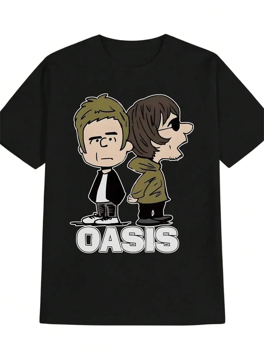 T-shirt unisex in cotone stampato, ideale per lo stile street e per la casa, realizzata per studenti e amanti degli anime
