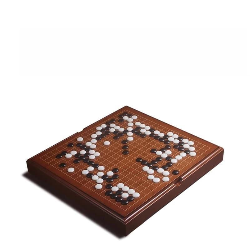 Scatola portaoggetti Double-sided Go Set Nanzhu Scacchiera fatta a mano per principianti