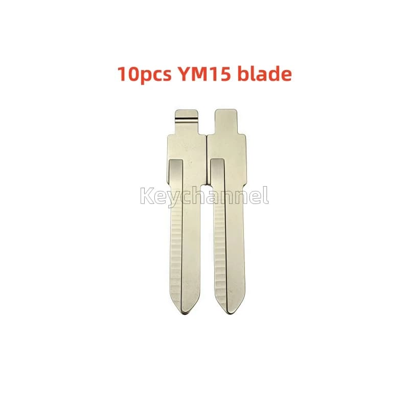 10pcs/lot YM15 Truck Car Key Blade Whole Sale Metal Flip Remote Blank for Benz Vito Actros Sprinter Key Blade Locksmith Tool