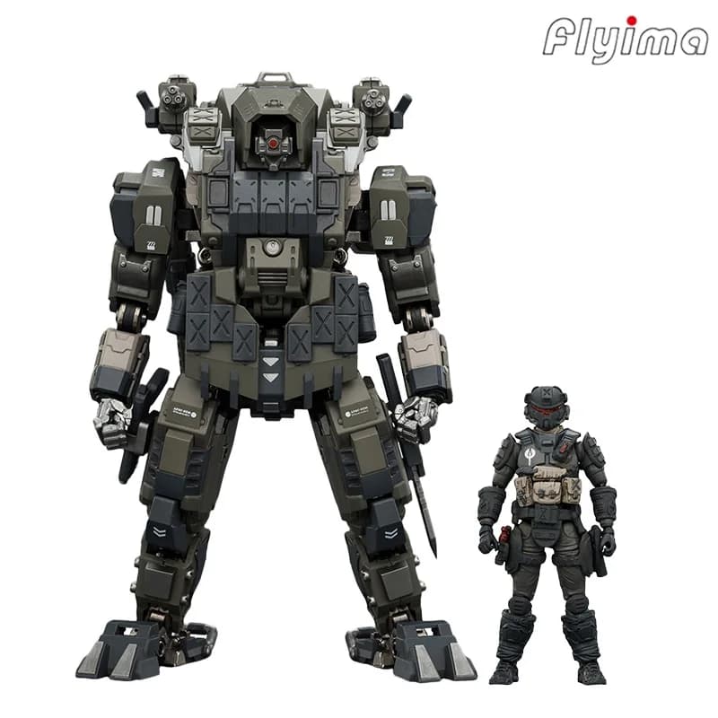 [Preordine] JOYTOY Dark Source 1/25 Action Figure Serie APOC Razor Stealth/Night Ops Mech/Echo 2 Pezzi Modello