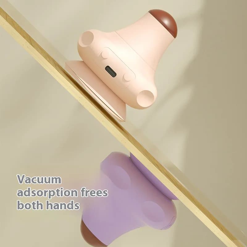 Gun Ball Massage Vibration Cold and Warm Socket Muscle Relaxation Suction cup member for neck