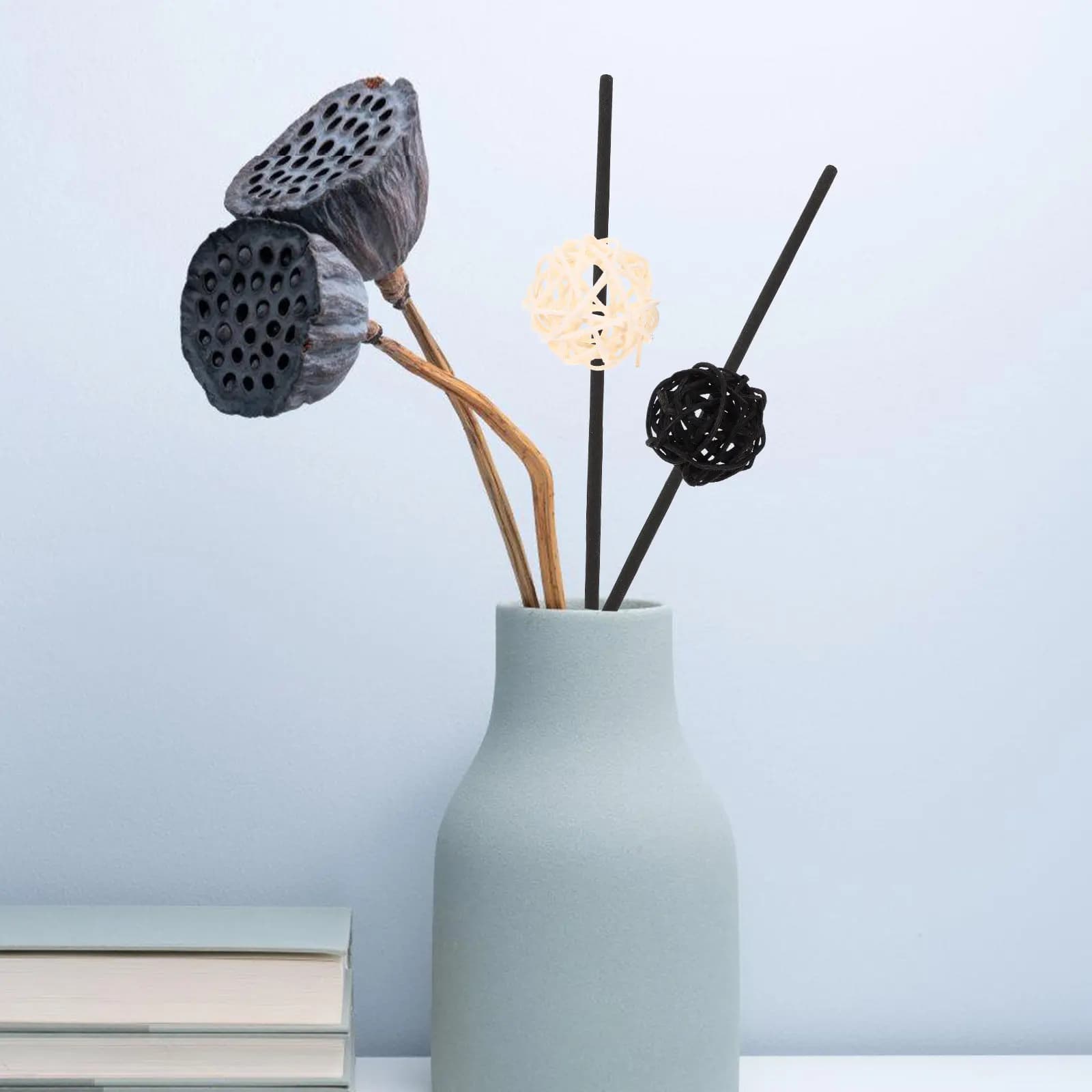 20 Pieces Accessories for Aromatherapy, Vimini Balls Handmade for Diffuser, Home Decoration, Table, Vase, Diffuser Charging