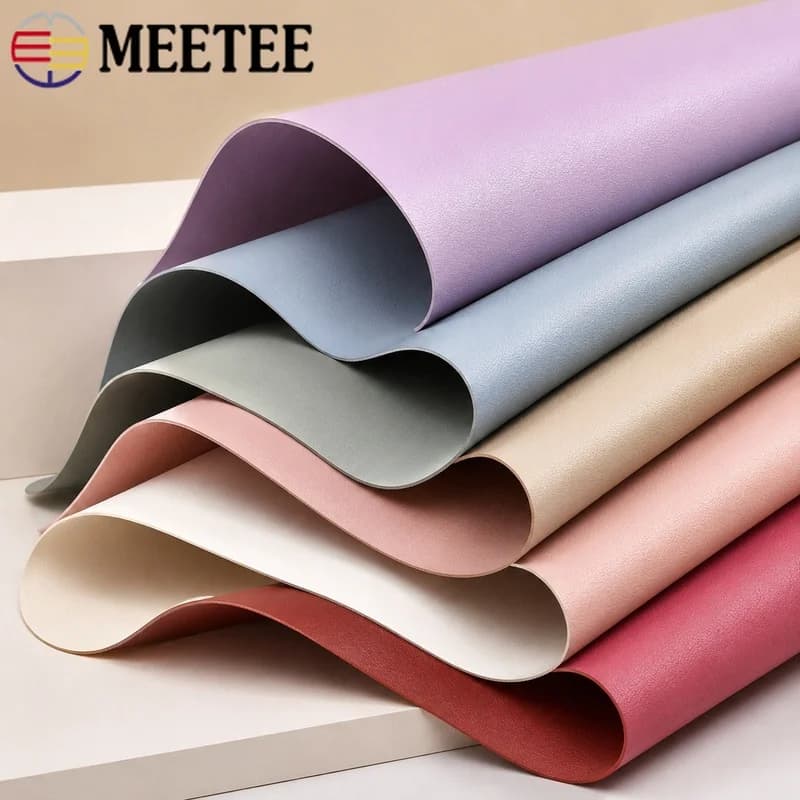40cm*135cm PVC Faux Leather Fabric 1.8mm Thick Artificial Sheet for Handbag Cushion Wallet Belt Upholstery Craft Materials Roll