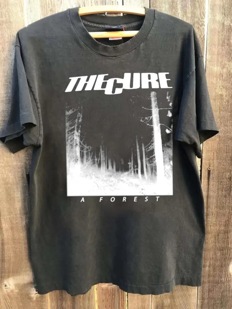 The Cure a Forest Vintage Shirt, the Cure Merch, the Cure Band T-Shirt, 90S Vintage the Cure Shirt, the Cure Tour, Unisex T-Shirt, the Cure