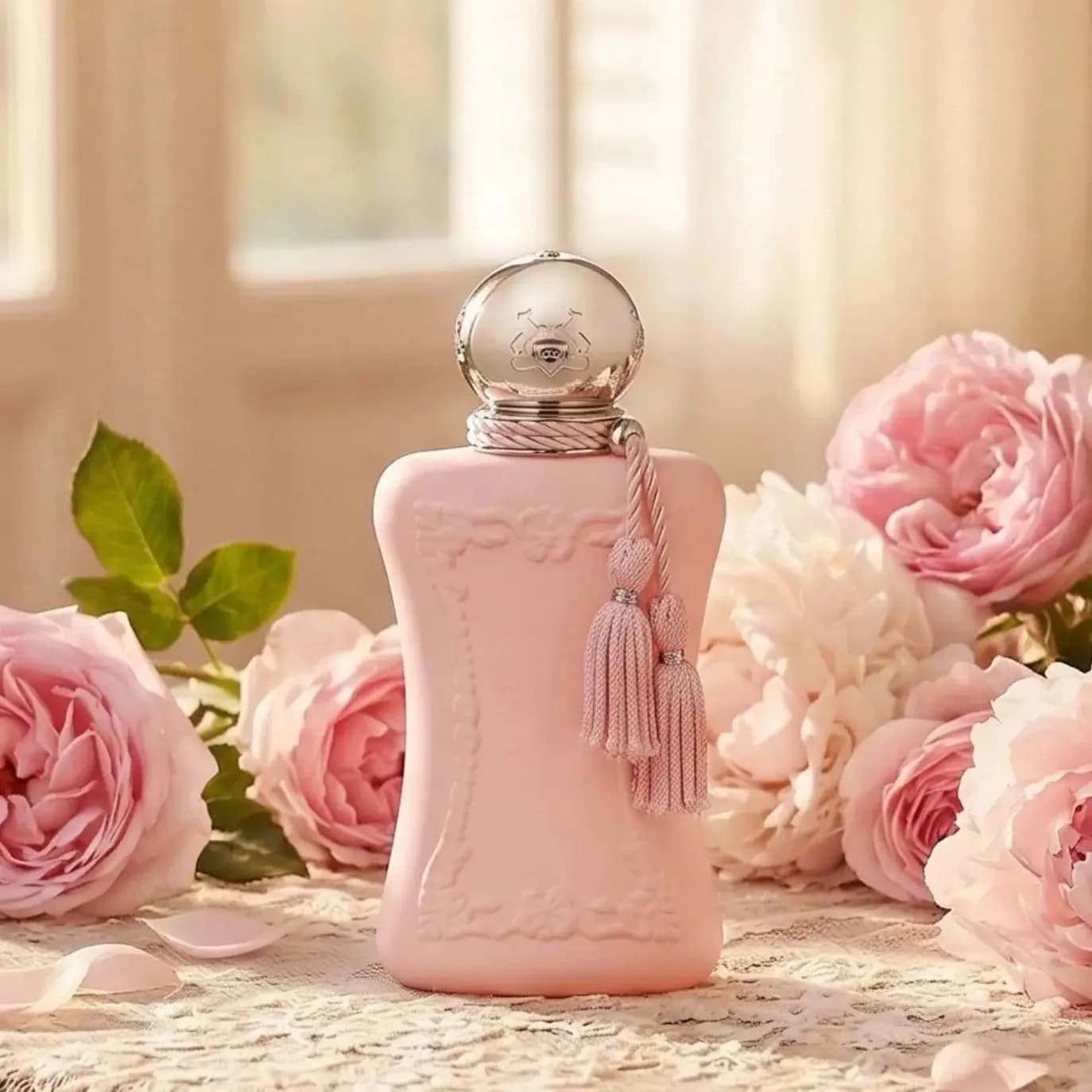 Parfums de Marly Delina Exclusif Eau de Parfum Women's Luxury, Elegant Floral Perfum with Bergamot, Peonia and Musk, 75ml