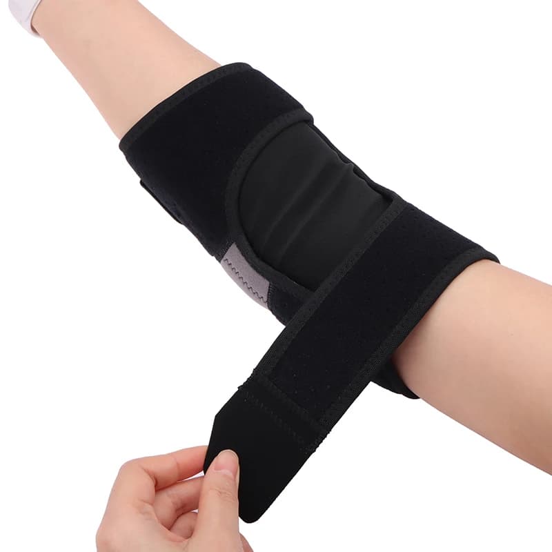 Adjustable and breathable elbow support, Protective Armband for Basketball, Volleyball and Gym Use