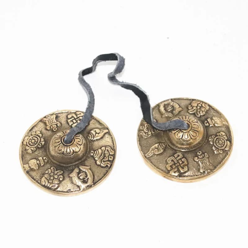 Feng Shui Tingsha Tibetan Meditation Cymbal Bell
