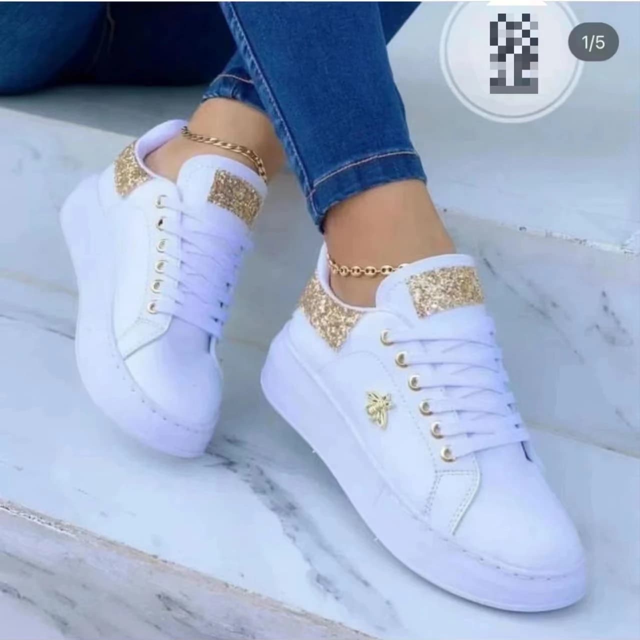 Sneakers da donna Casual Fashion Butterfly Round Head Sneakers donna Lace-Up Platform scarpe vulcanizzate per donna Zapatos De Mujer