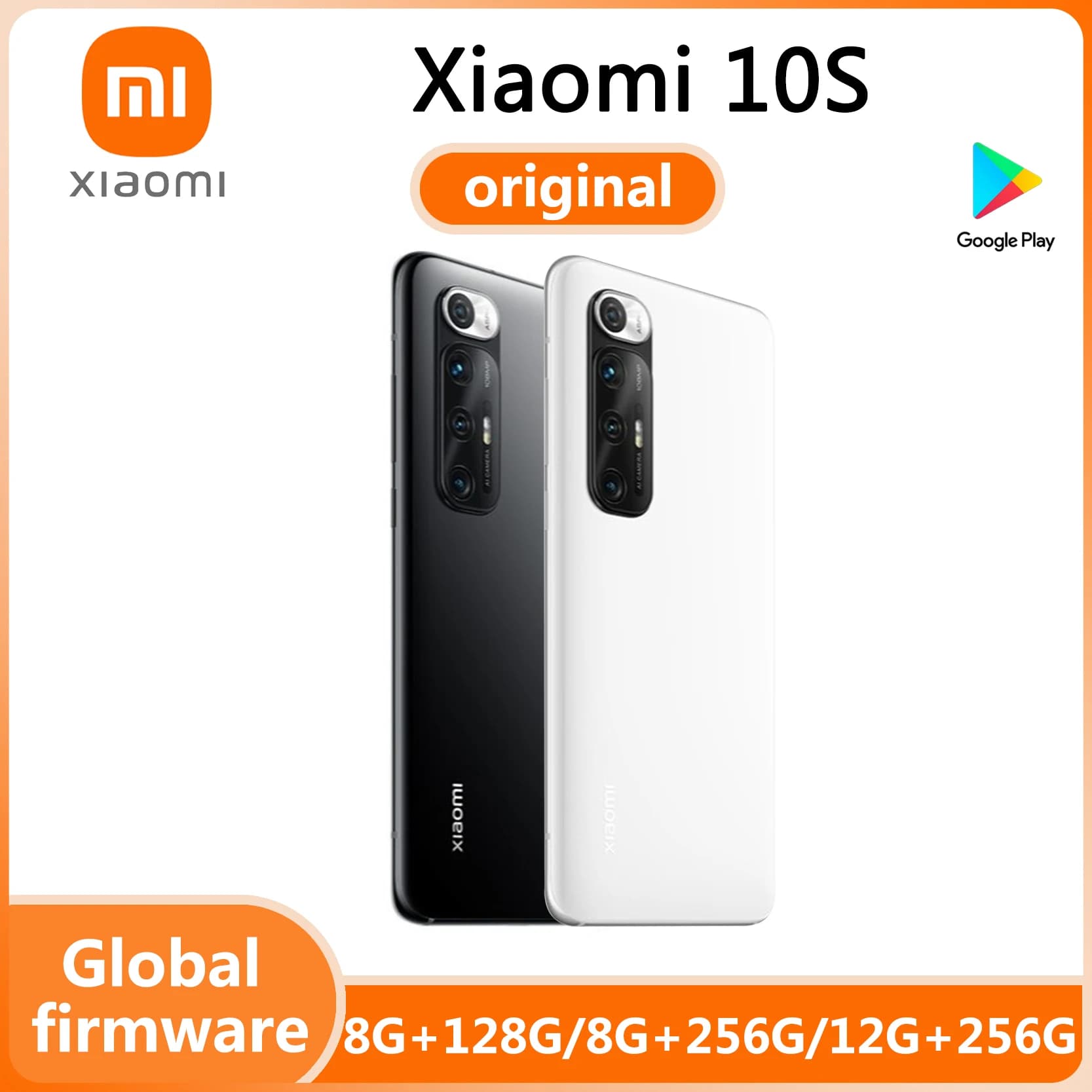 Xiaomi Mi 10S 5G Cellphone Xiaomi 10S Smarphone 108 MP Camera Qualcomm Snapdragon 870 used phone