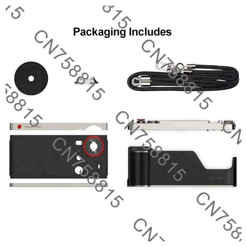 Custodia per smartphone Nubia Z70S Ultra / Z70 Ultra per riprese video sportive all'aperto, set fotografico professionale Fotorgear
