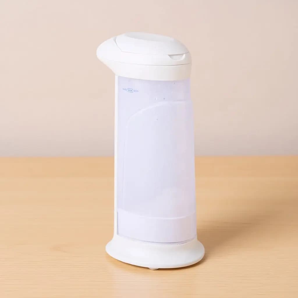 Automatic Sensor Bath Liquid Bottle Plastic Soap Dispenser 19.5x9.3cm for Home Hotel Shower Shampoo Handwash Dispenser