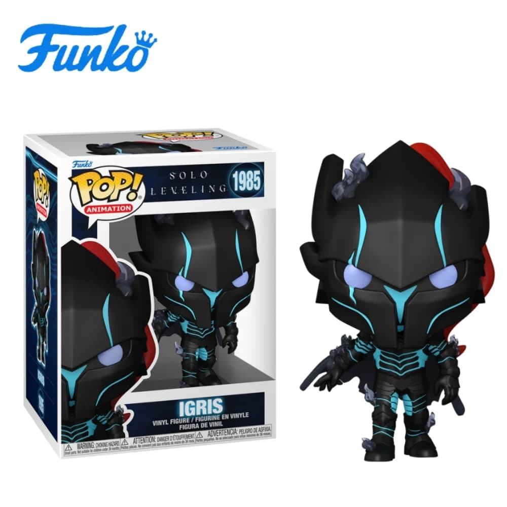 Figure della serie Funko Pop Animation: "Solo Leveling" - Iglesias (con Ch) - Regalo di Capodanno - Ottimo regalo per amici e familiari per Natale, Capodanno e compleanni, Decorazione a tema pop culture, Regalo di compleanno, Oggetti da collezione a tema fumetti, Merchandise ufficialmente licenziato, Oggetti da collezione premium, Oggetti da collezione a tema fumetti, Regalo per geek, Oggetti da collezione