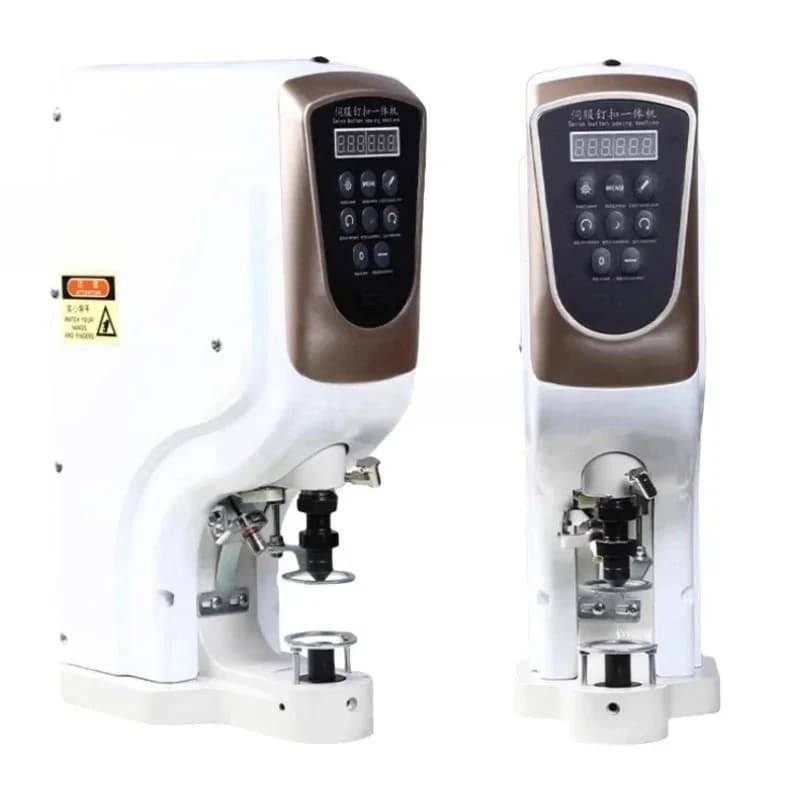 DH-818 Macchina automatica per bottoni servo con collegamento a bottoni automatici Jeans