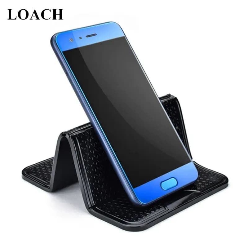 20.5*12cm Foldable Car Anti-Slip Mat Electronics Phone Holder Stand SunGlass Non Slip Sticky Washable Dashboard Pad Car-Styling