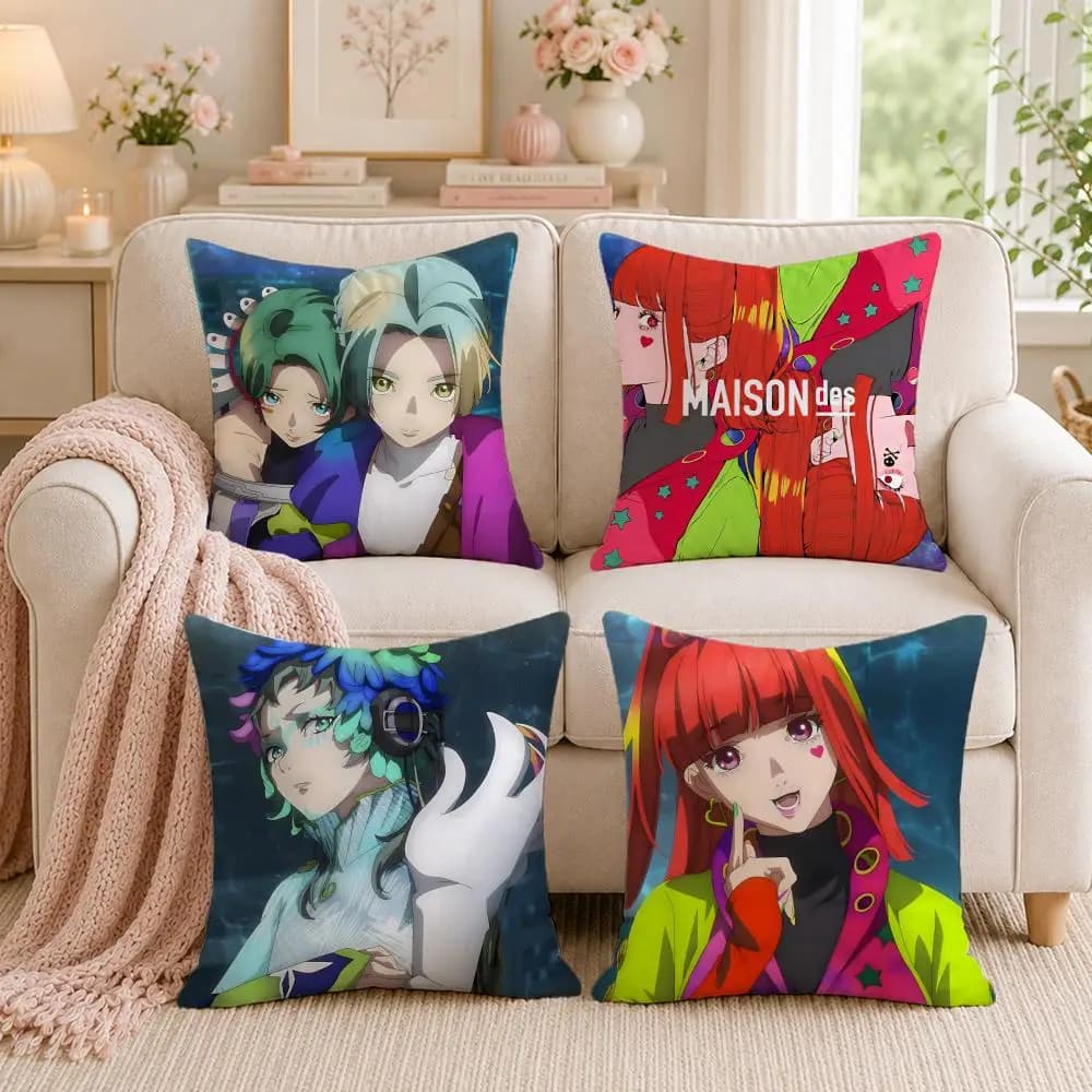 Game G-GNOSIAS Cushion Cover Double-Sided Printed Pillow Cover Hypoallergenic Dust-Mite Proof