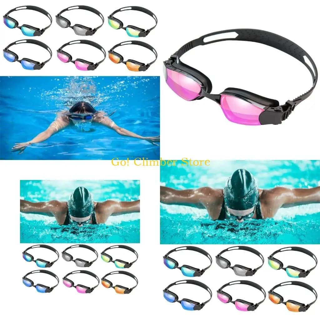 Q84C Swimming Anti-Fog UV No clear vision loss easy to adjust for adults