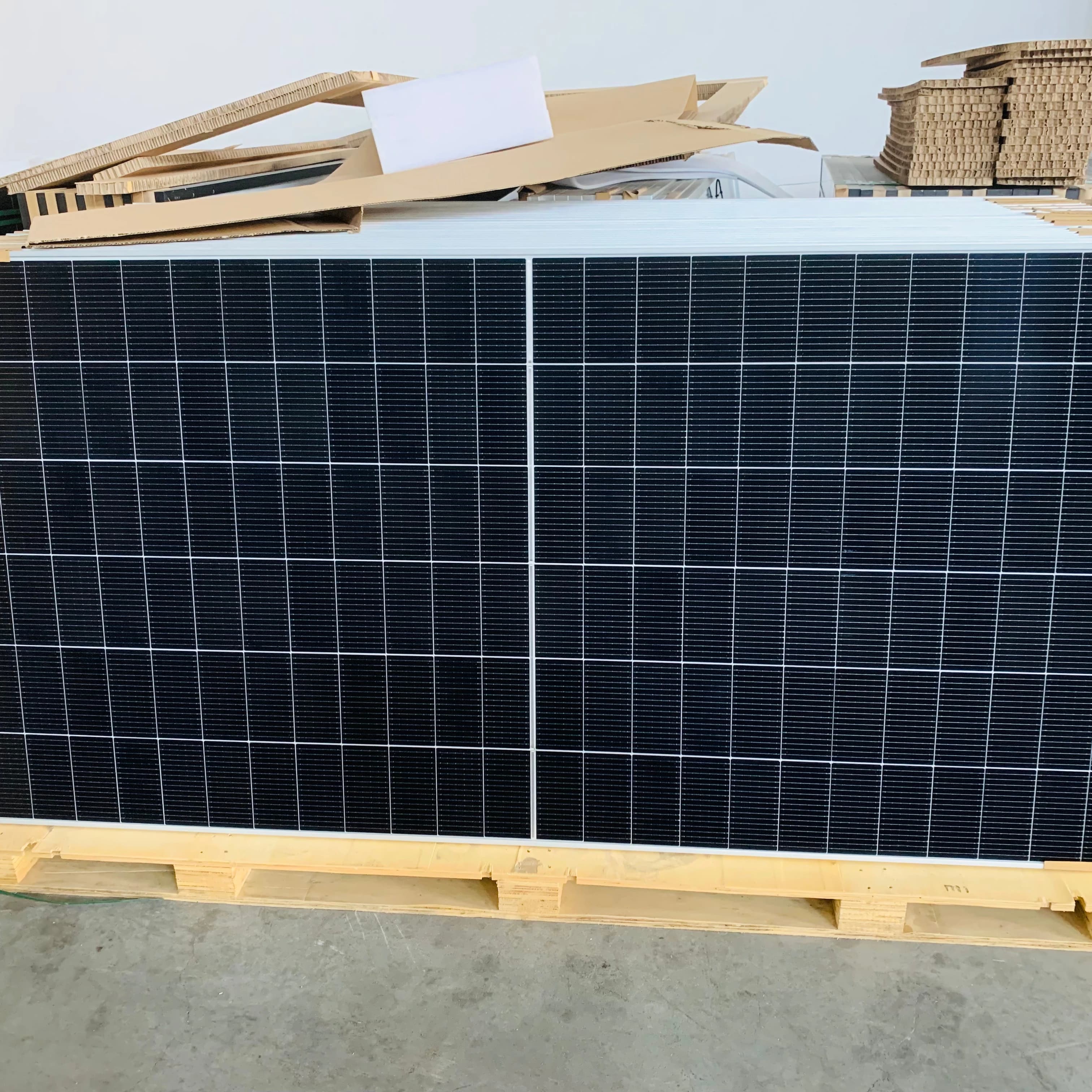 Pannello Fotovoltaico 360W-640W Monocristallino ad Alta Efficienza, Modulo Solare per Imbarcazioni e Camper