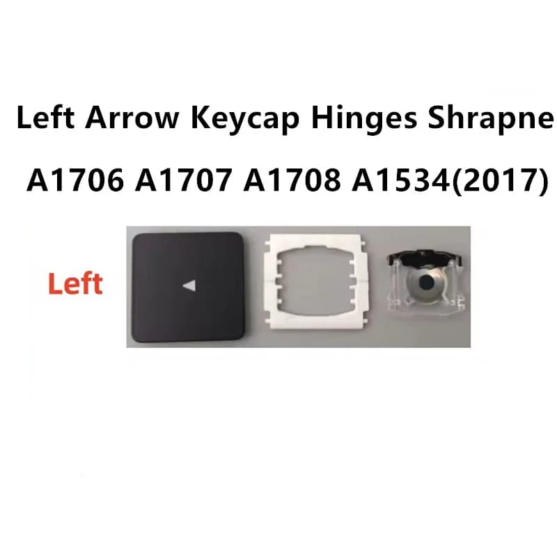 Cerniere e pezzi di ricambio individuali per tasti freccia sinistra A1534 (2017) A1706 A1707 A1708 compatibili con MacBook Pro