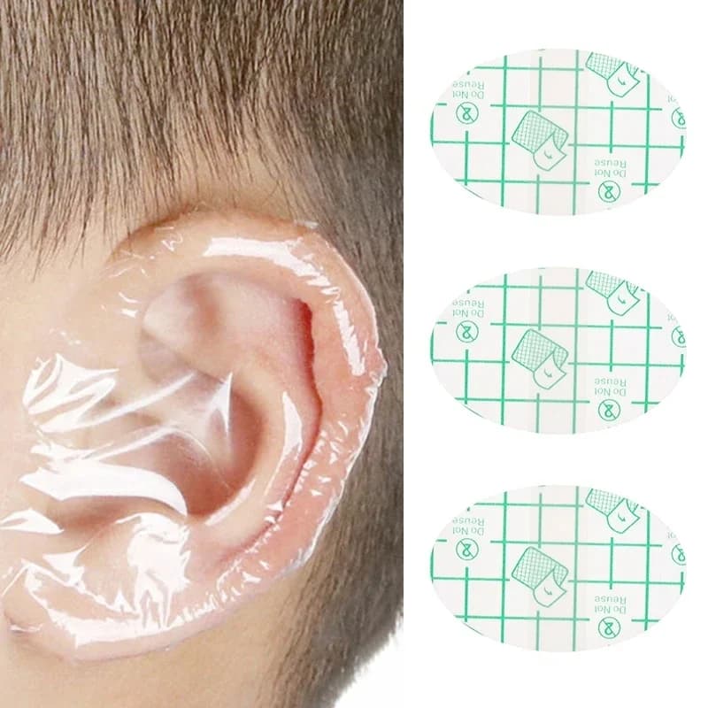 20PCS waterproof ears protection for children children adults headphone for swimming sticker for disposable ears cover for swimming paste for the ears care of the child
