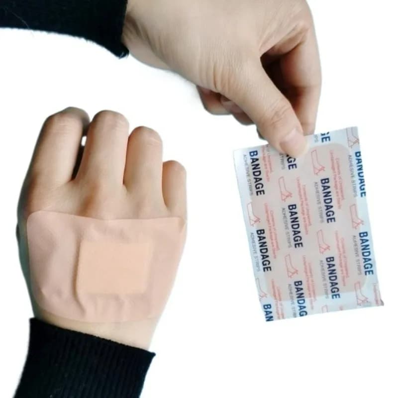 50 pz/set PE cerotto pelle medicazione nastro adesivo cerotti di primo soccorso kit di emergenza da viaggio toppe