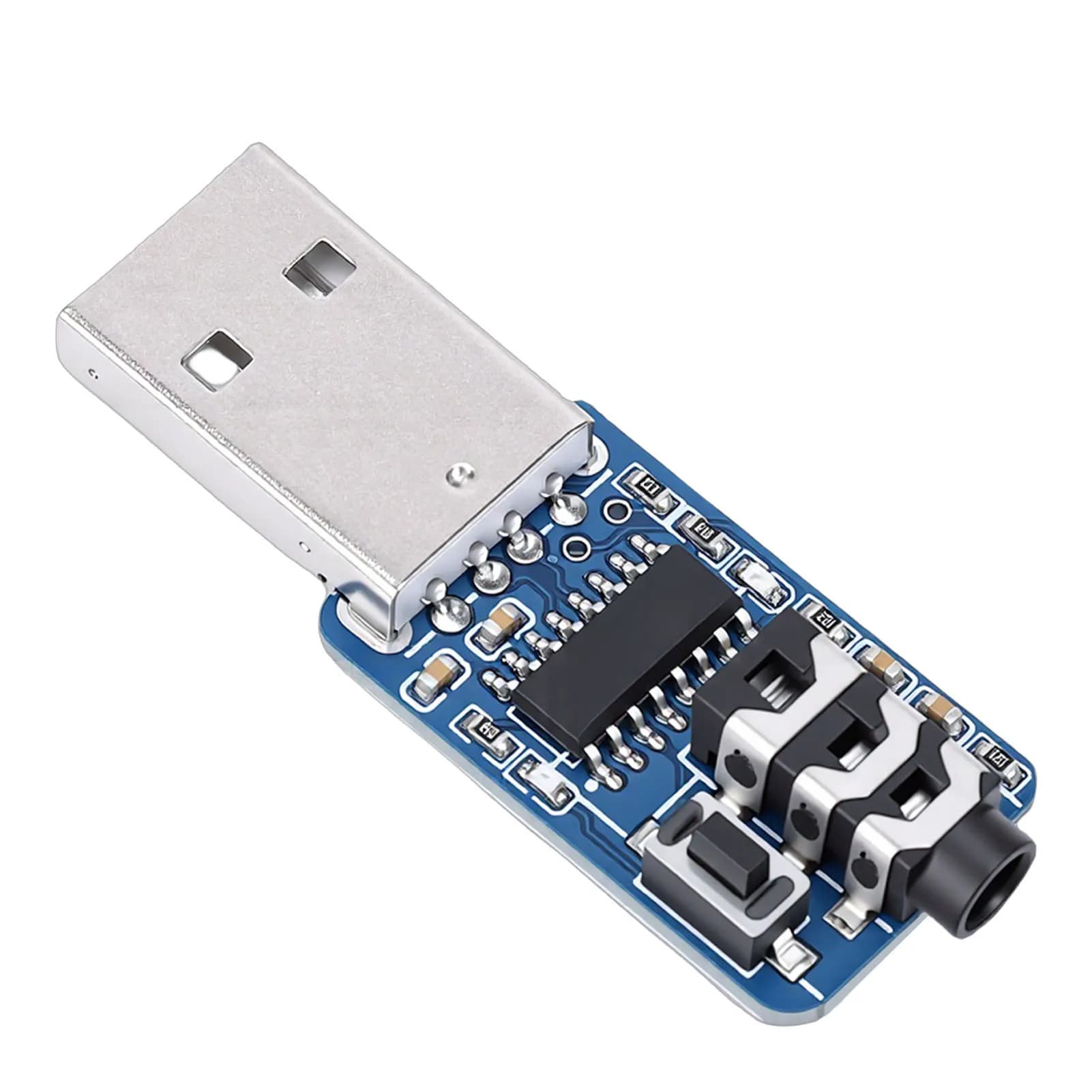 Dispositivo di Pratica CW USB, Adattatore per Allenamento al Codice Morse per Appassionati Amatoriali, Supporta Connettore da 3,5mm