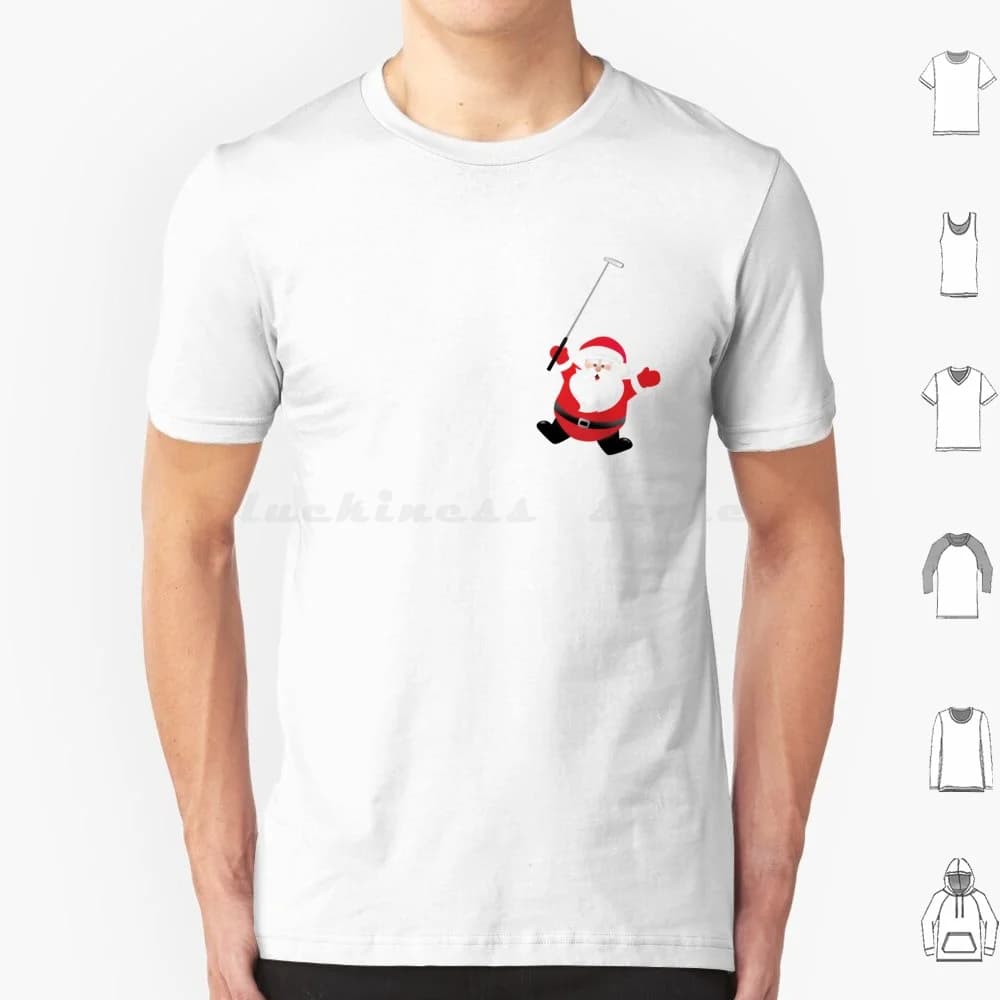 Maglietta da golf di Babbo Natale Uomo Donna Bambini 6xl Babbo Natale Buon Natale Natale Golf