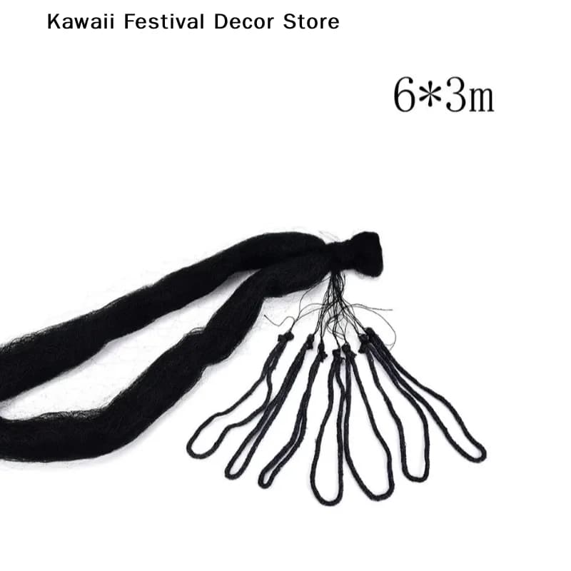 【K】6x3M Bird Net Anti Bird Catcher Netting Pond Net Fishing Net Traps Crops Fruit Tree Flower Garden Mesh Pest Control Tools