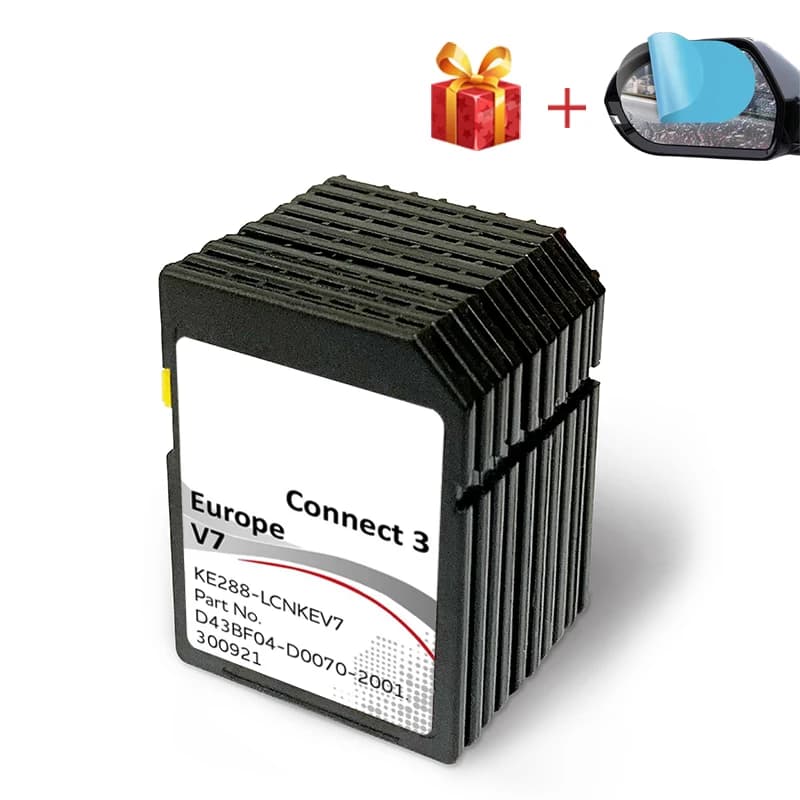 Ultima versione per Nissan Connect 3 V7 Aggiornato 2022 V7 Lcn3 Scheda SD Juke Qashqai