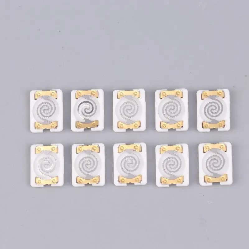Accessori per testine di accensione con chip in ceramica con resistenza al filo riscaldante ricaricabile, confezione da 10