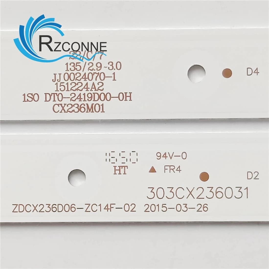 Striscia di retroilluminazione a LED 6 lampade per CX236DLEDM 303CX236031 ZDCX236D06-ZC14F-02 LEF-2419D TF-LED24S48T2 LE-2419DSA H24C3000E 24DM6600