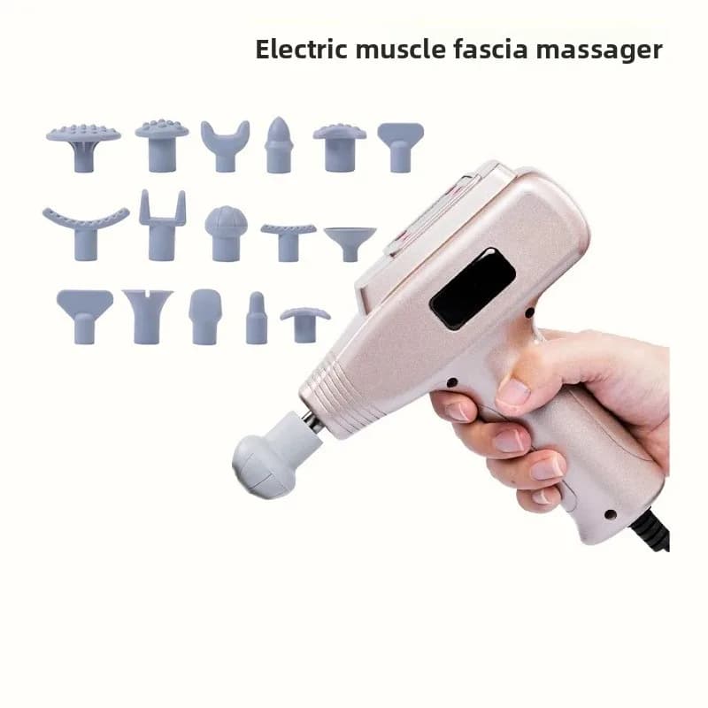 Household fascia gun massager Chiropractic gun Bone collateral machine High frequency vibration Deep muscle release instrument