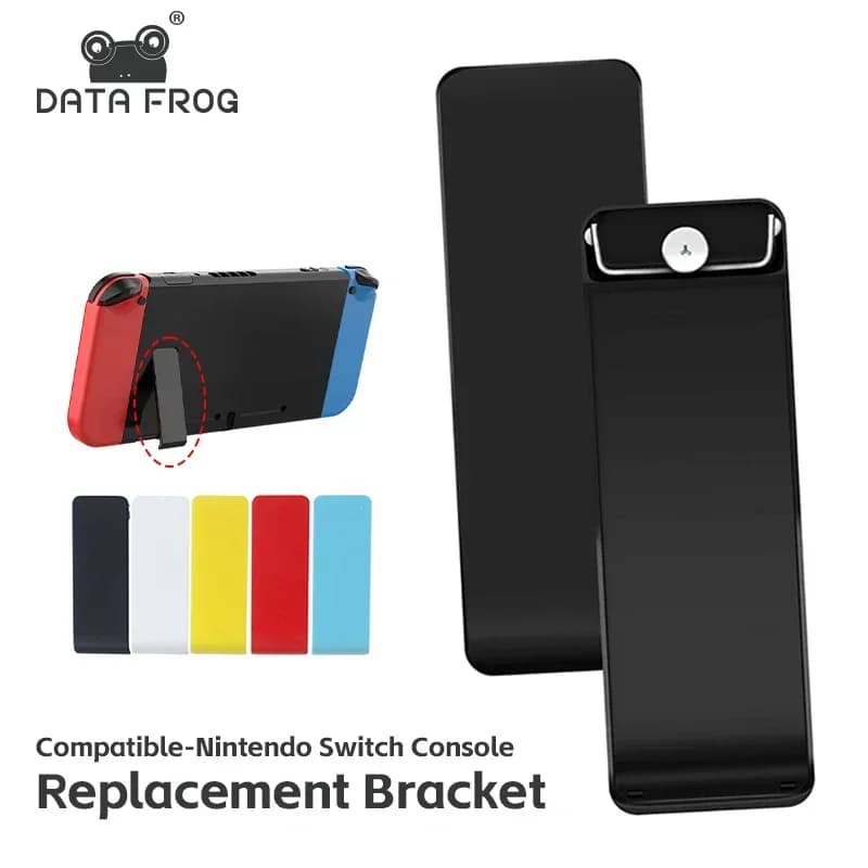 DATA FROG Replacement Host Back Shell Kickstand Spare Parts Bracket Stand Holder For Switch Game Console Repair Accessories