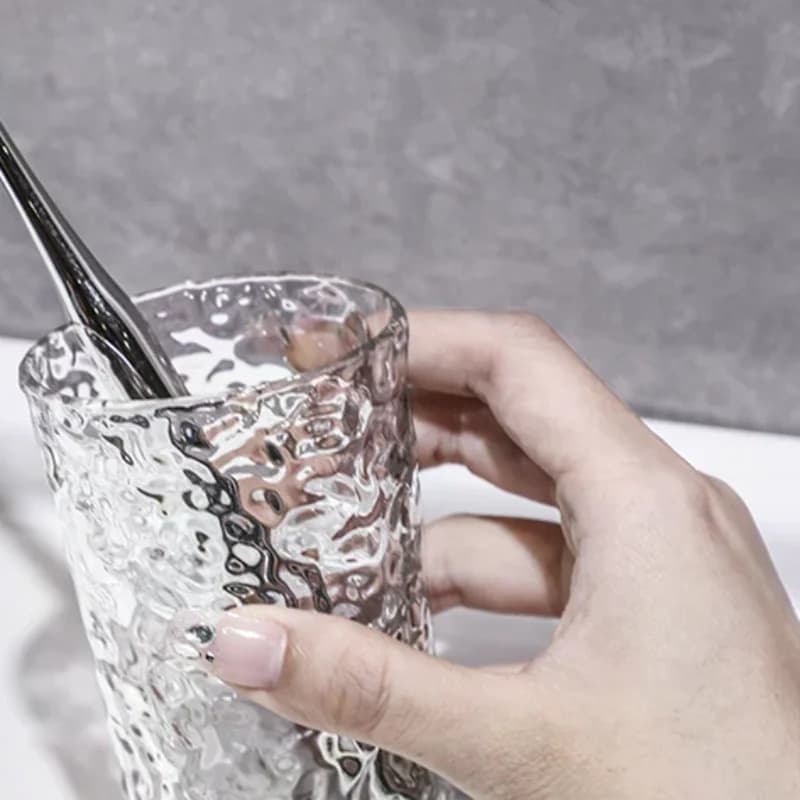 NUOVA OFFERTA: Bicchiere in Plastica per Spazzolino e Collutorio con Manico, Tazza Portatile Trasparente per Bagno e Casa, Portaspazzolino