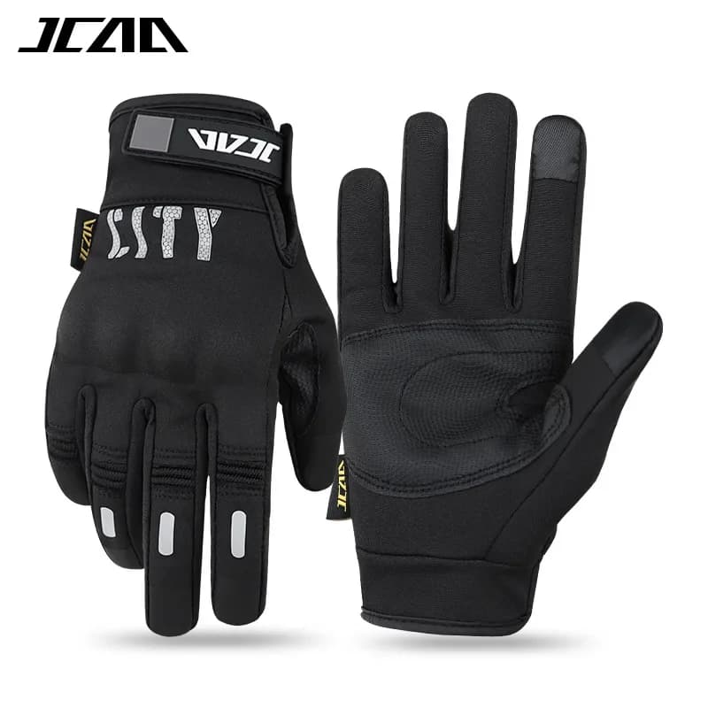 Spring Urban Commuter Motorcycle Gloves, Autumn Riding Gloves Men Women Comfortable Windproof Protection Bike Moto Warm Gloves