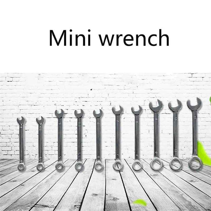 Set di chiavi manuali a doppio uso A23P da 10 pezzi, kit di attrezzi per la manutenzione domestica