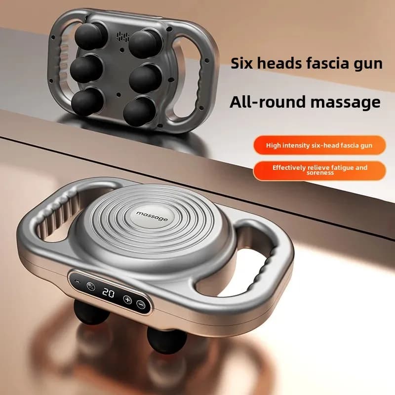 Fascia Gun High Frequency Vibration Muscle Relaxation Massager Deeper Layers Waist Back Fascia Gun