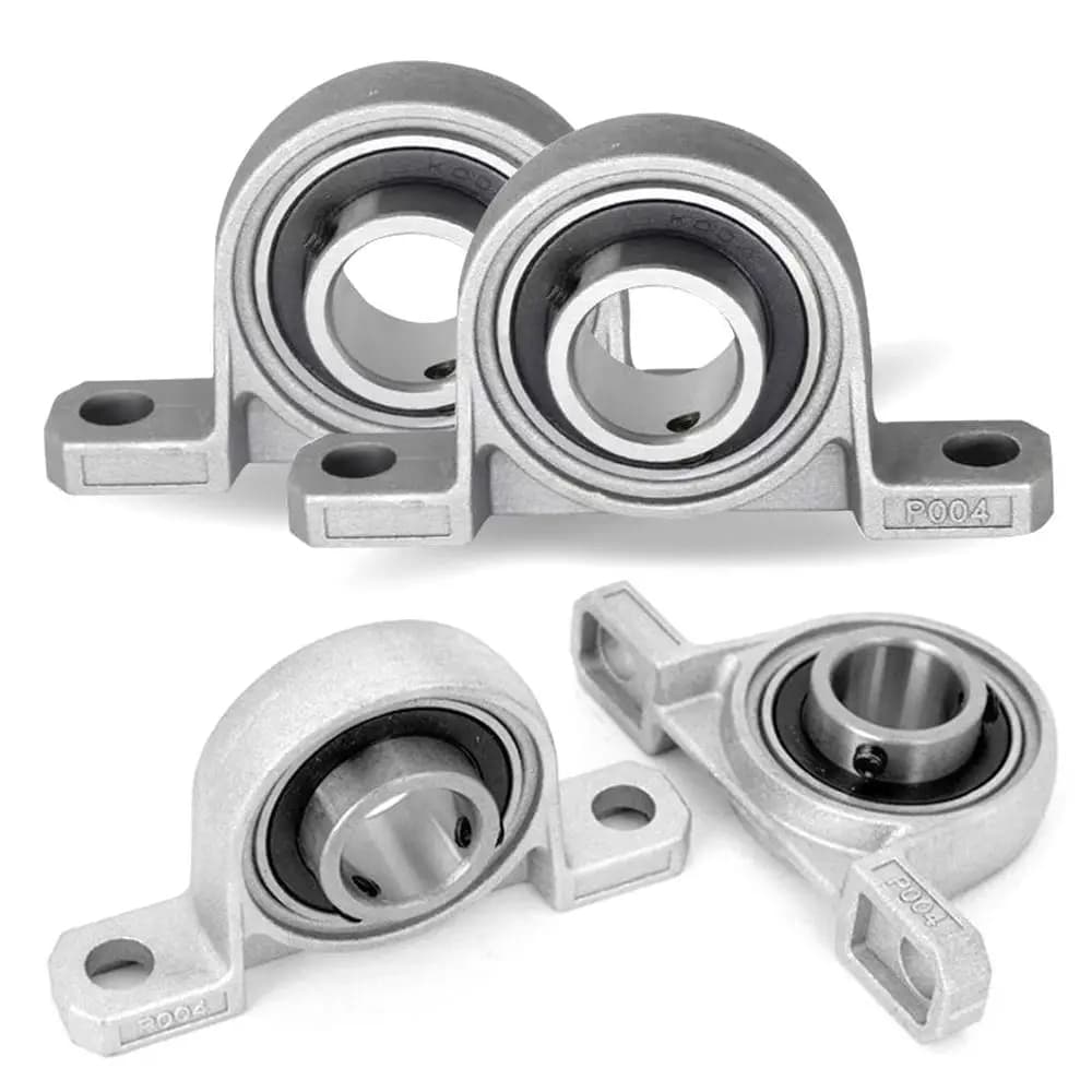 Durable Mounted Block Housing 8mm 10mm 12mm 15mm KP000 KP001 KP002 Thrust Bearing Pillow Block Bearing ZINC Alloy