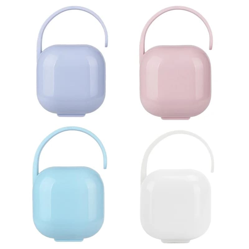 Scatola porta ciuccio in plastica PP per neonati, piccola scatola porta ciuccio per alimenti, scatola porta ciuccio per alimenti per neonati, prodotti per maternità e infanzia