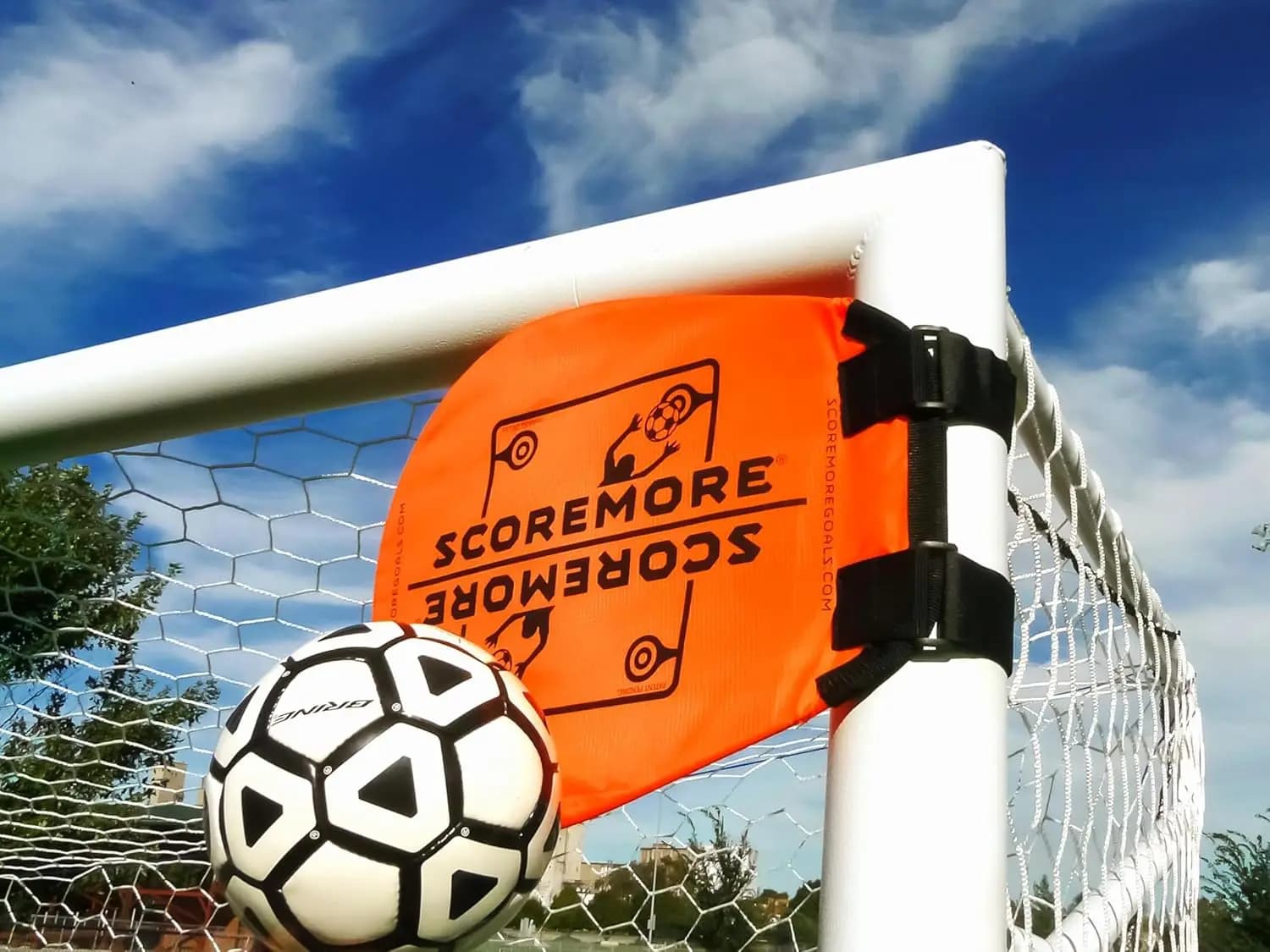 Target per Allenamento Calcio per Tutte le Età, Montaggio Rapido con Cinghie in Velcro
